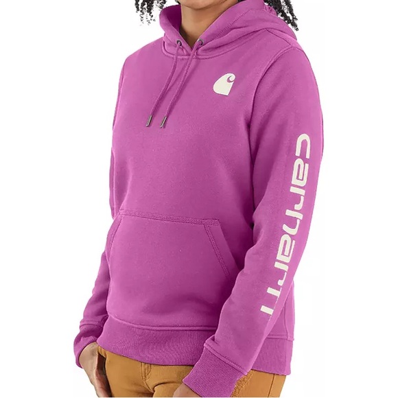 Carhartt Tops - Carhartt Women's Magenta Hoodie